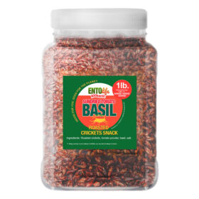 Sun Dried Tomato Basil Flavored Edible Crickets